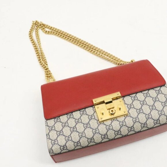 Gucci GG Supreme Padlock Medium Shoulder Bag - Picture 6 of 14